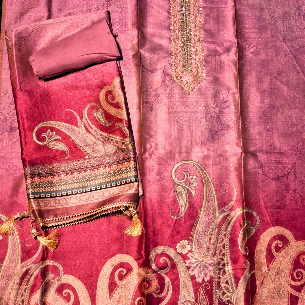 Viscose Cotton Premium Dress Material
