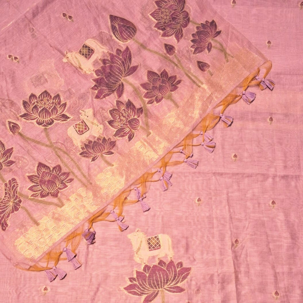 Elegant Pink Embroidered Suit Set with Designer Dupatta