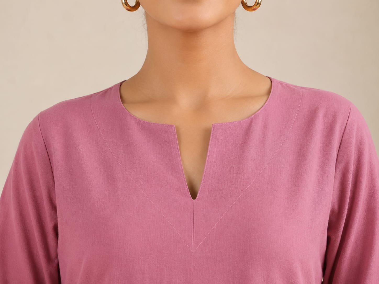 Rosette Aura – Women's Cotton Kurta Set | House of Mayuraa