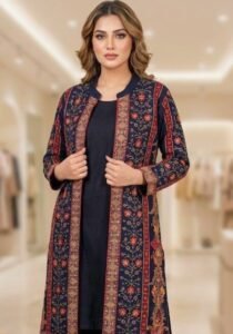 Anamika Pure Wool Full Kashmiri Emboridery Free Size Shrug